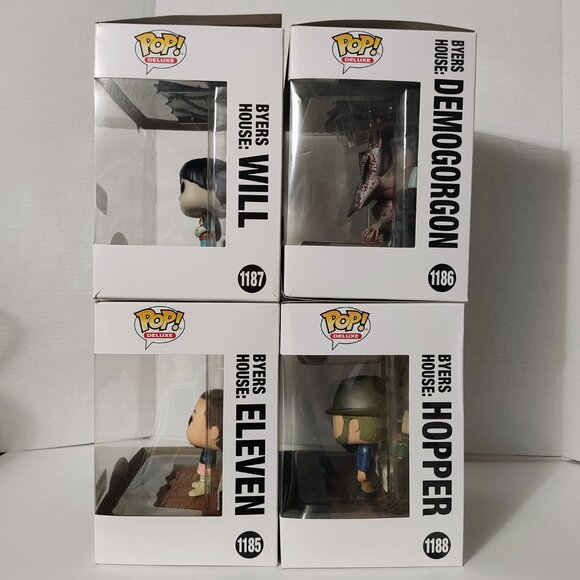 Funko Pop! Stranger Things - Byers House Set: Will, Demogorgon, Eleven & Hopper - Picture 6 of 16